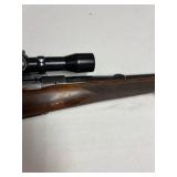 Winchester Pre-64 .300 H&H mag bolt action rifle with Lyman scope