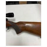 Winchester Pre-64 .300 H&H mag bolt action rifle with Lyman scope