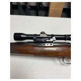 Winchester Pre-64 .300 H&H mag bolt action rifle with Lyman scope