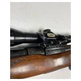 Winchester Pre-64 .300 H&H mag bolt action rifle with Lyman scope