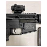 Smith & Wesson Model M&P-15 .556 semi-auto rifle with CT laser sight