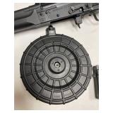 Saiga 410 ga semi-auto with one mag and a drum magazine