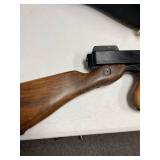 Thompson 1927-A1  .45 caliber semi-auto Tommy Gun with custom hand stitched case and drum magazine