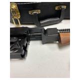 Thompson 1927-A1  .45 caliber semi-auto Tommy Gun with custom hand stitched case and drum magazine