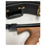 Thompson 1927-A1  .45 caliber semi-auto Tommy Gun with custom hand stitched case and drum magazine