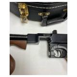 Thompson 1927-A1  .45 caliber semi-auto Tommy Gun with custom hand stitched case and drum magazine