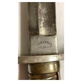 World War 1 Imperial German Artillery Saber c. 1914 with c.o.a.