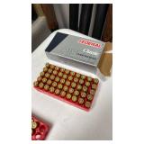 Federal 9mm Luger ammunition (some empty shells)