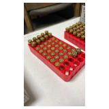 Federal 9mm Luger ammunition (some empty shells)