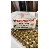 Winchester 9mm Luger ammunition