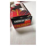American Eagle 17 Win Super Mag and CCI 17 HMR ammunition