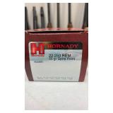 Hornady 22-250 Rem ammunition