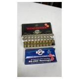Winchester and PPU 22-250 ammunition