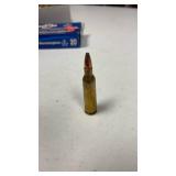 Winchester and PPU 22-250 ammunition