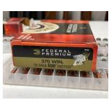 Federal Ammunition 270 Win 130 grain ammunition