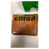 Winchester and other 7mm STW ammunition with box and pouch