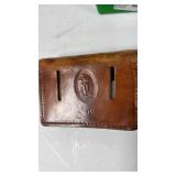 Winchester and other 7mm STW ammunition with box and pouch