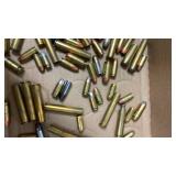 Assorted ammunition and shells with tactical pouch and magazine