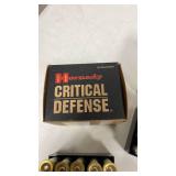 Hornady Critical Defense 410 shotgun ammunition