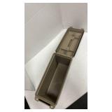 MTM plastic tan ammo can (brand new)