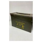 Metal ammunition can