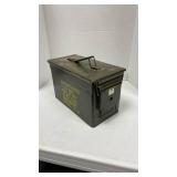 Metal ammunition can