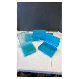 Dillon Precision blue plastic ammo cartridge boxes