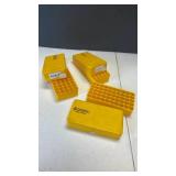 Flambeau .45 & .44 sp yellow ammo cartridge boxes
