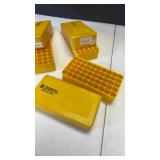 Flambeau .45 & .44 sp yellow ammo cartridge boxes