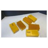 Flambeau .45 & .44 sp yellow ammo cartridge boxes