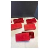 Herters red plastic .45 ammo cartridge boxes