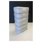 Cabelas .380 & 9mm clear plastic ammo cartridge boxes
