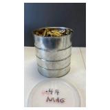 .44 MAG coffee can full of shells