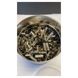 .44 special coffee can 3/4 full of shells