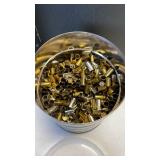 9mm coffee can nearly full of shells