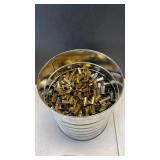 9mm coffee can nearly full of shells