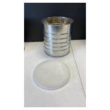 9mm coffee can nearly full of shells