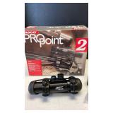 Tasco Pro Point 2 scope with box