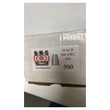 SNS .45 cast bullets