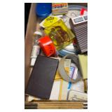 Assorted office supplies