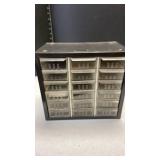 18 drawer bin storage