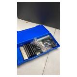 Assorted magazines and speed loaders