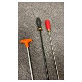 Long gun cleaning rods