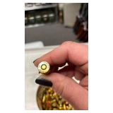 Coffee can just over half full Federal .45 ammunition