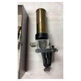 Belding & Mull vintage visible powder measure with box