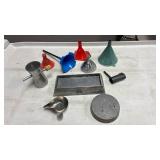 Powder funnels and more