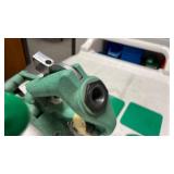 RCBS rock chuckler supreme reloading press with primer trays