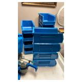 Dillon Precision reloading press with carry bag and bins