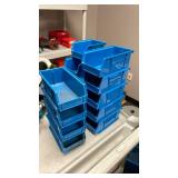 Dillon Precision reloading press with carry bag and bins