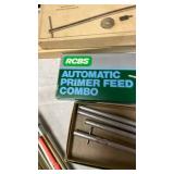 RCBS auto primer feed combos with LEM lead remover cleaning rods